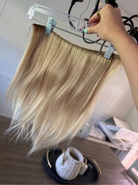 Blonde Sew In Hair Extension - Natural Blonde